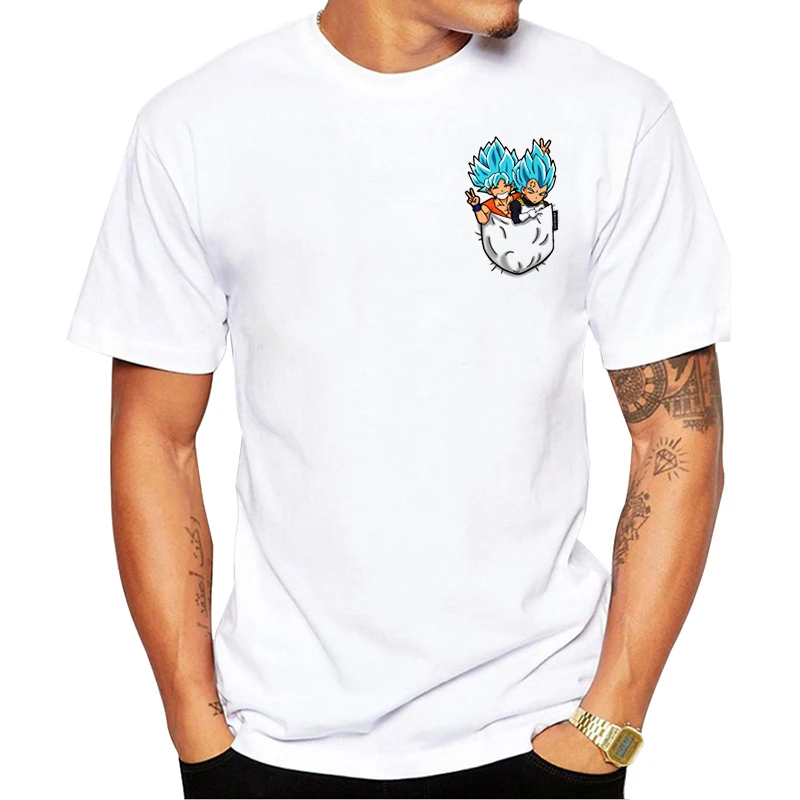 2019 New Arrival Pocket Super Saiyan Gods Men T-Shirt Dragon Ball Printing Short Sleeve Casual Tee Shirts Hipster Funny Tops
2019 New Arrival Pocket Super Saiyan Gods Men T-Shirt Dragon Ball Printing Short Sleeve Casual Tee Shirts Hipster Funny Tops
