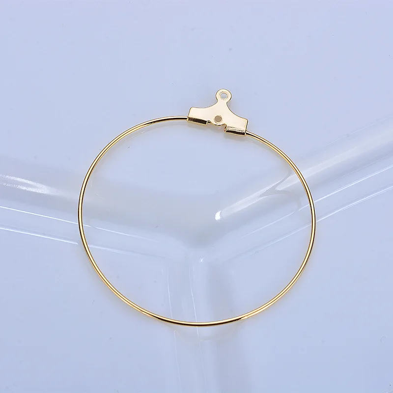 35mm Korean Big Circle Hoop Earring Findings Quality Real Gold Plated Brass Metal for DIY Women Fashion Tassel Earrings Making
35mm Korean Big Circle Hoop Earring Findings Quality Real Gold Plated Brass Metal for DIY Women Fashion Tassel Earrings Making