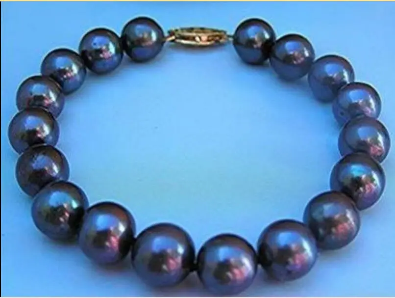 HUGE HOT 10-11MM AAA TAHITIAN BLACK PEARL BRACELET 7.5 8 INCH 14kNoble style Natural Fine jewe Fast (D) SHIPPING
HUGE HOT 10-11MM AAA TAHITIAN BLACK PEARL BRACELET 7.5 8 INCH 14kNoble style Natural Fine jewe Fast (D) SHIPPING