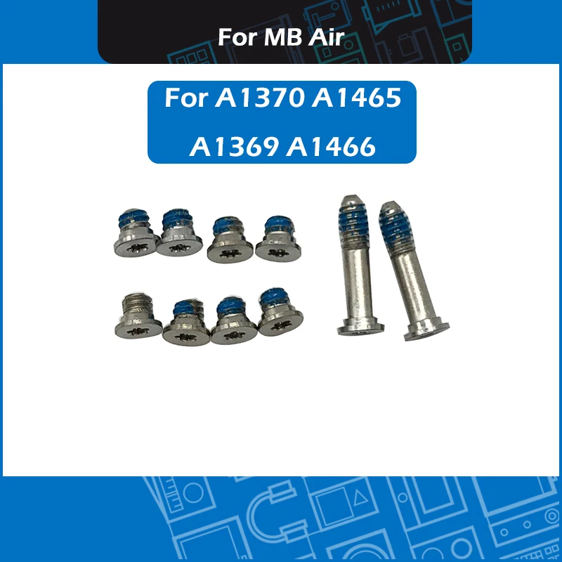 50set/Lot A1370 A1465 A1369 A1466 bottom case screws set For Macbook Air 11" 13" lower cover screws replacement 2010-2015 Year
50set/Lot A1370 A1465 A1369 A1466 bottom case screws set For Macbook Air 11" 13" lower cover screws replacement 2010-2015 Year