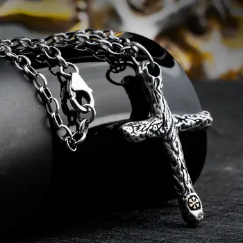 The Cross Vintage S925 Silver necklace for men spear silver pendant Jewelry hippop street culture mygrillz
The Cross Vintage S925 Silver necklace for men spear silver pendant Jewelry hippop street culture mygrillz