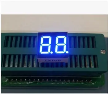 0.36inch 2digits blue 8 segment led display 3261AB/3261BB 10pcs 
0.36inch 2digits blue 8 segment led display 3261AB/3261BB 10pcs
