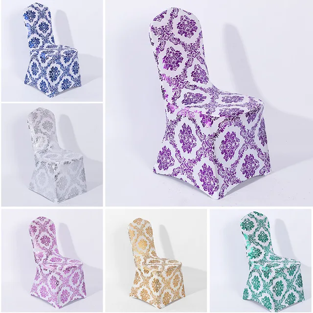 8 Colours Gold print chair cover pattern lycra chair cover for wedding party decoration cheap price spandex fit all chairs
8 Colours Gold print chair cover pattern lycra chair cover for wedding party decoration cheap price spandex fit all chairs