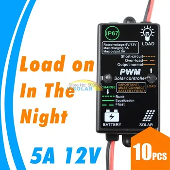 10pcs lots!Mini 5A 5 Amps 12V Solar Charge Controller with light controller PV battery Charge Regulator
10pcs lots!Mini 5A 5 Amps 12V Solar Charge Controller with light controller PV battery Charge Regulator