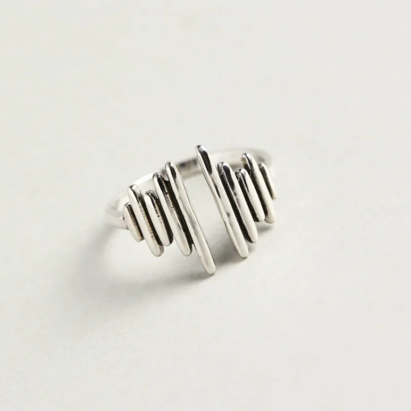 2019 New Fashion Simple Retro Style Rings For Women 925 Sterling Silver Creative Electrocardiogram Open Rings Jewelry
2019 New Fashion Simple Retro Style Rings For Women 925 Sterling Silver Creative Electrocardiogram Open Rings Jewelry