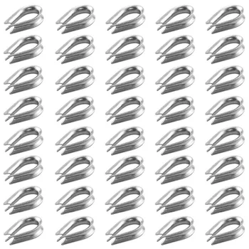 40pcs M2 Steel Wire Rope Thimble Ferrules 304 Stainless Steel Rigging Hardware Protection Triangle Ring Clamp Winch Wire Loop
40pcs M2 Steel Wire Rope Thimble Ferrules 304 Stainless Steel Rigging Hardware Protection Triangle Ring Clamp Winch Wire Loop