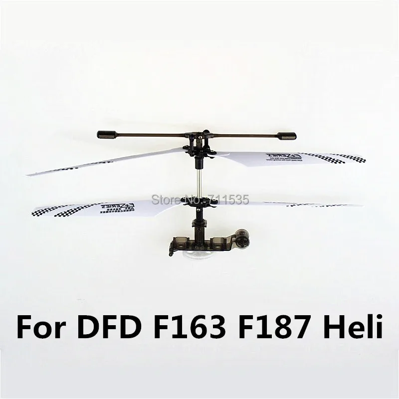 

Main Blades Propeller Gears Assembly Spare parts For DFD AVATAR F163 F187 Remote Control 4.5Ch RTF RC Helicopter