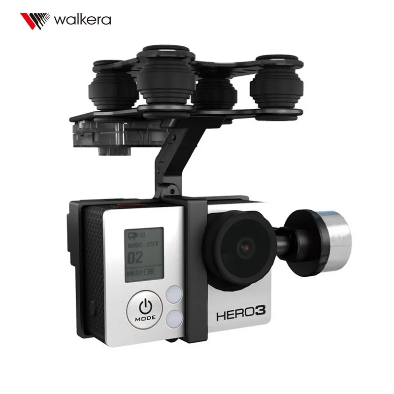 

Original Walkera G-2D Brushless Gimbal Metal Version For iLook/forGoPro Hero 3 Camera on Walkera QR X350 Pro RC