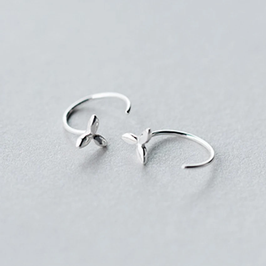 QIMING Tiny Simple Small Earrings For Women 925 Sterling Silver Lovely Simple Leaves Branch Dangle Drop Wholesale Hook Earrings
QIMING Tiny Simple Small Earrings For Women 925 Sterling Silver Lovely Simple Leaves Branch Dangle Drop Wholesale Hook Earrings