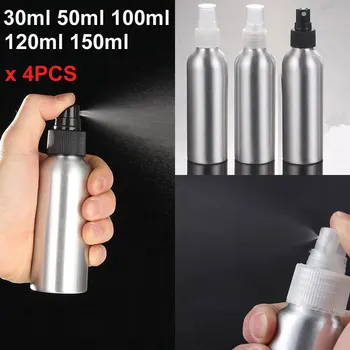 4PCS X 30ML-150ML Aluminum Mist Spray Refillable Bottles Perfume Empty Atomizer Sprayer Containers 50ML 100ML 120ML
4PCS X 30ML-150ML Aluminum Mist Spray Refillable Bottles Perfume Empty Atomizer Sprayer Containers 50ML 100ML 120ML