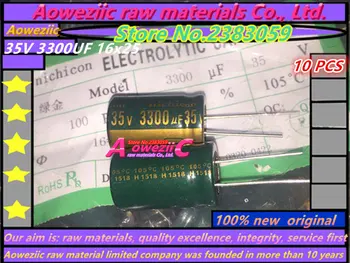 Aoweziic 10 PCS 35V 3300UF 16*25 high frequency low resistance electrolytic capacitor 3300UF 35V 16x25
Aoweziic 10 PCS 35V 3300UF 16*25 high frequency low resistance electrolytic capacitor 3300UF 35V 16x25
