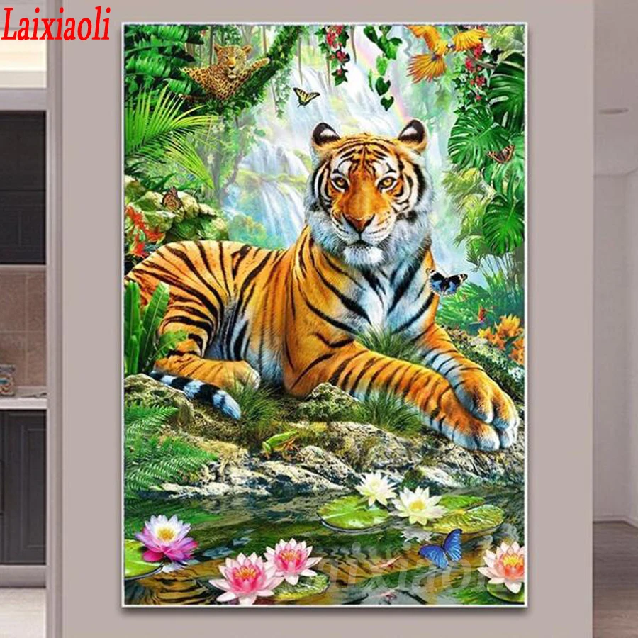 tiger Diamond Painting Animal Cross Stitch Diamond rhinestone Embroidery icon Full diamond scenery rhinestones Home Decor gift
tiger Diamond Painting Animal Cross Stitch Diamond rhinestone Embroidery icon Full diamond scenery rhinestones Home Decor gift