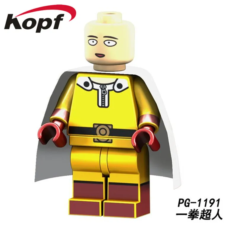 Building Blocks Super Heroes Zombie One Punch-Man Anpanman Cyclops Omino Snake Undead Dolls Model Children Toys Gift PG1191
Building Blocks Super Heroes Zombie One Punch-Man Anpanman Cyclops Omino Snake Undead Dolls Model Children Toys Gift PG1191