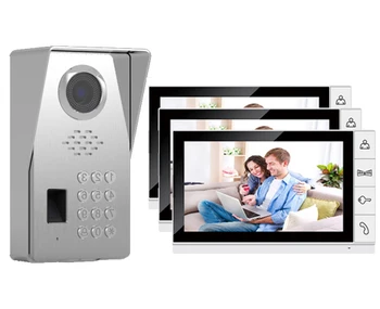 XinSiLu TFT LCD Color 9"Video Door Phone Doorbell IR Intercom Home Security System HD FRID Panel Camera Fingerprint&Password 1V3
XinSiLu TFT LCD Color 9"Video Door Phone Doorbell IR Intercom Home Security System HD FRID Panel Camera Fingerprint&Password 1V3