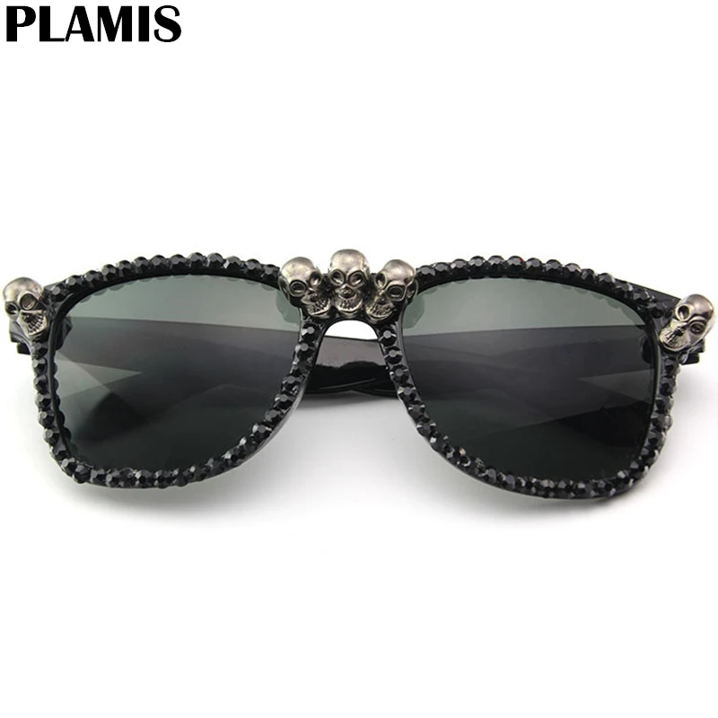 Cat Eye Sunglasses Women Jewelry Rhinestone Skull Glasses Luxury Shades Round Sun Glasses for Men Women Oculos De Sol Feminino
Cat Eye Sunglasses Women Jewelry Rhinestone Skull Glasses Luxury Shades Round Sun Glasses for Men Women Oculos De Sol Feminino