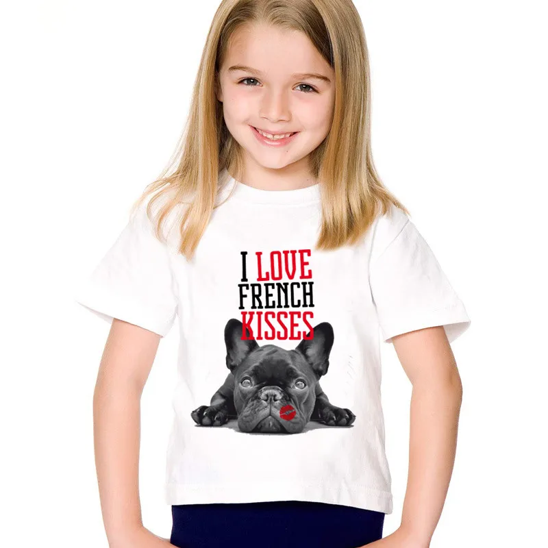Fashion Print I Love French Bulldog Kisses Children T-shirts Kids Funny Summer Tees Boys/Girls Casual Tops Baby Clothing,ooo2123
Fashion Print I Love French Bulldog Kisses Children T-shirts Kids Funny Summer Tees Boys/Girls Casual Tops Baby Clothing,ooo2123