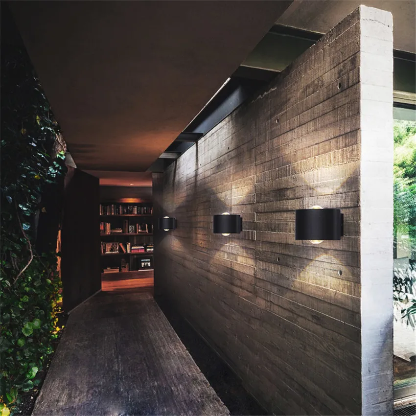 LED Outdoor Wall Lamp Balcony Wall Lamp Aisle Creative Courtyard Modern Minimalist Bedroom Living Room LED Outdoor Light NR-11 LED Outdoor Wall Lamp Balcony Wall Lamp Aisle Creative Courtyard Modern Minimalist Bedroom Living Room LED Outdoor Light NR-11