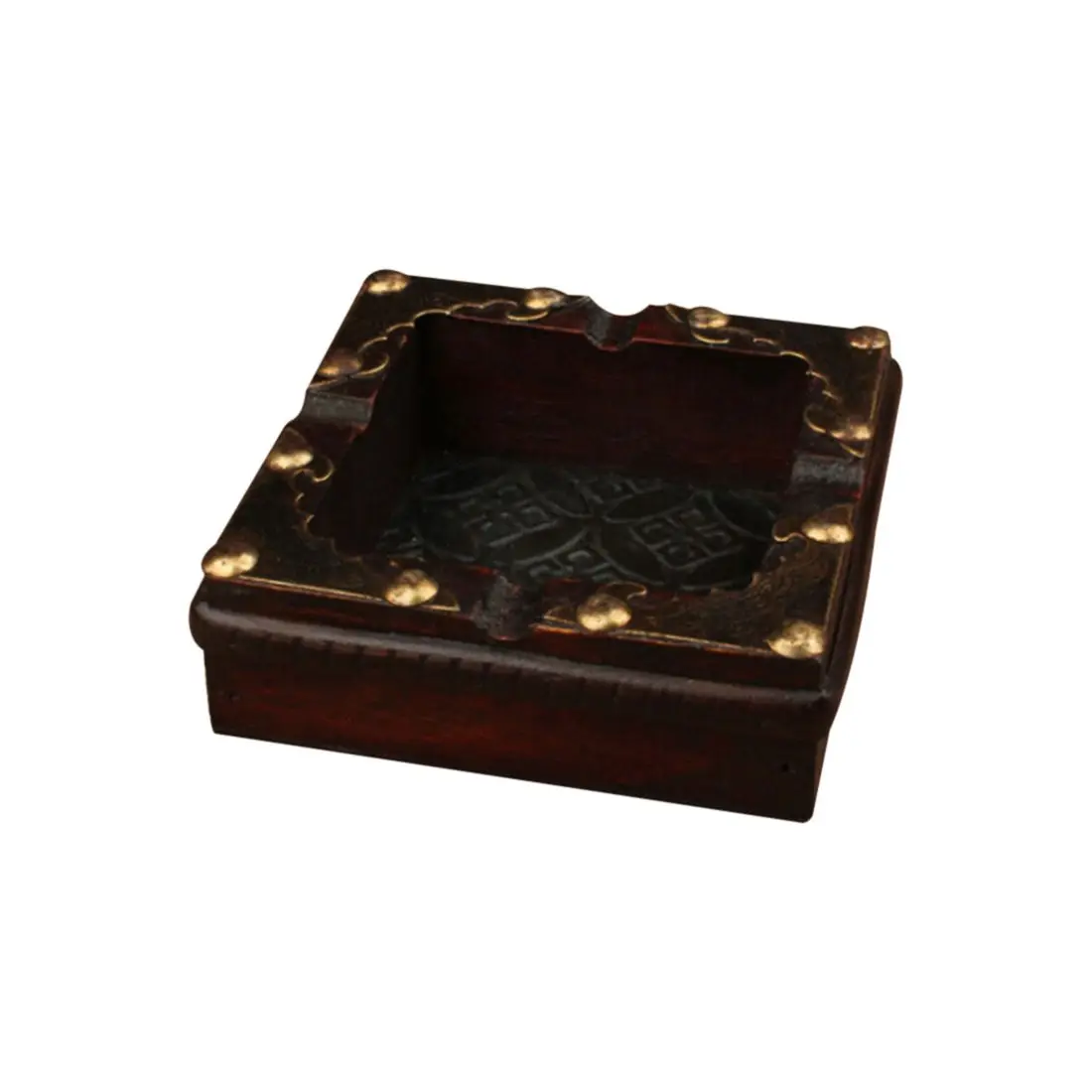 Vintage Wood Ashtray Cigarette Cigar Handmade Tobacco Wooden Case Cigarette Rests for Smoking Convenience A
Vintage Wood Ashtray Cigarette Cigar Handmade Tobacco Wooden Case Cigarette Rests for Smoking Convenience A