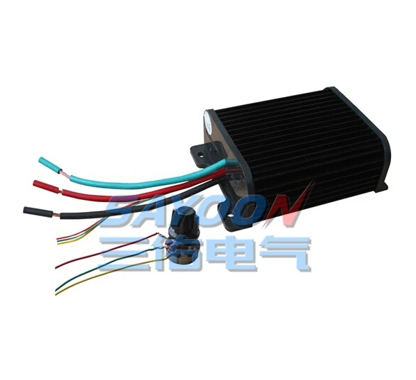 Powerful , ST-3D 1500W DC brush motor controller with potentiometer, for electric tricycle.
Powerful , ST-3D 1500W DC brush motor controller with potentiometer, for electric tricycle.