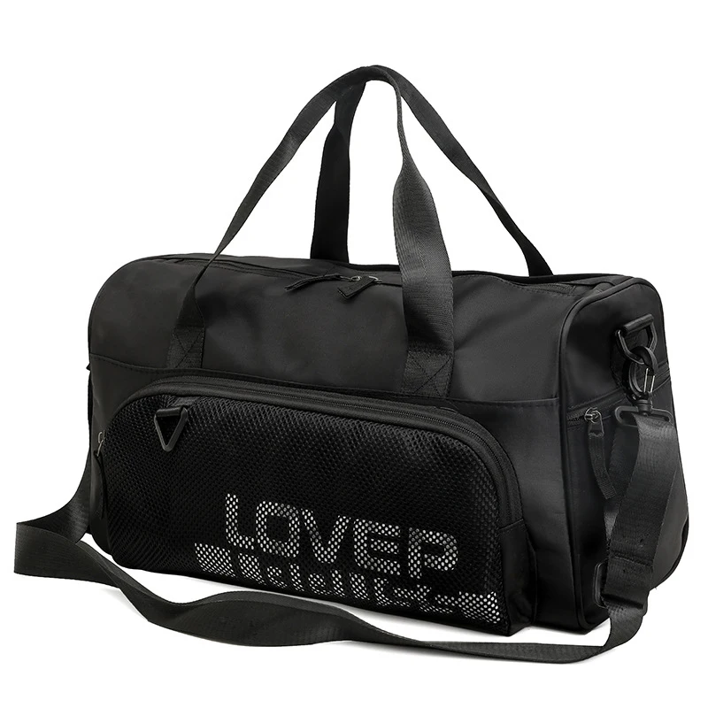 

Men Large Travel Bag Women Duffel Bags Carry On Luggage Weekend Handbag Dry Wet Separation Waterproof Travelling Pack XA143K