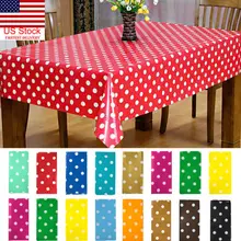 Tablecloth Oilproof Rectangle Party-Decoration Wedding-Banquet New for Dots
