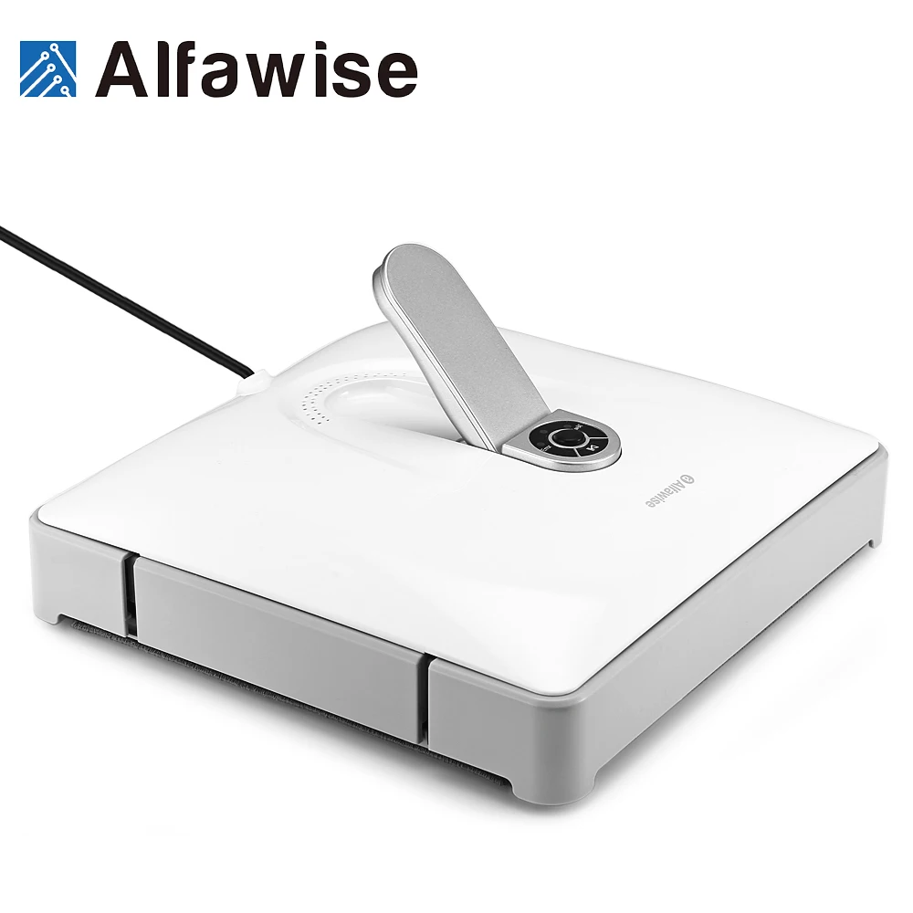 Alfawise WS-860 умный оконный очиститель высокий всасывающий РОБОТ анти-падающий пульт