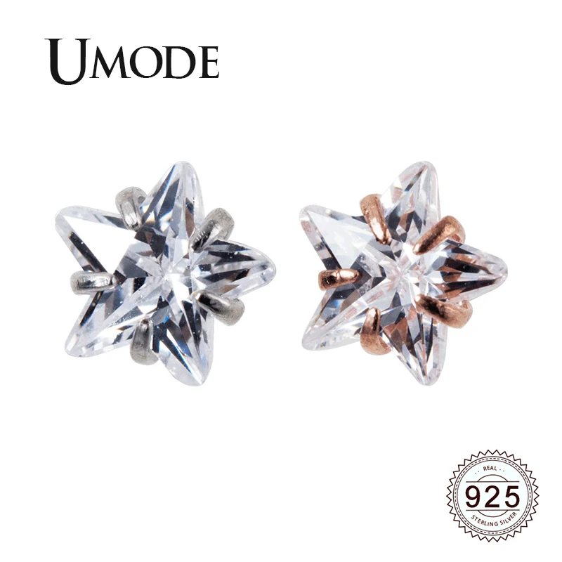 UMODE Real 925 Sterling Silver Clear Zircon Star Stud Earrings for Women s925 Studs Flower Earrings Zircon Fine Jewelry ULE0575
UMODE Real 925 Sterling Silver Clear Zircon Star Stud Earrings for Women s925 Studs Flower Earrings Zircon Fine Jewelry ULE0575