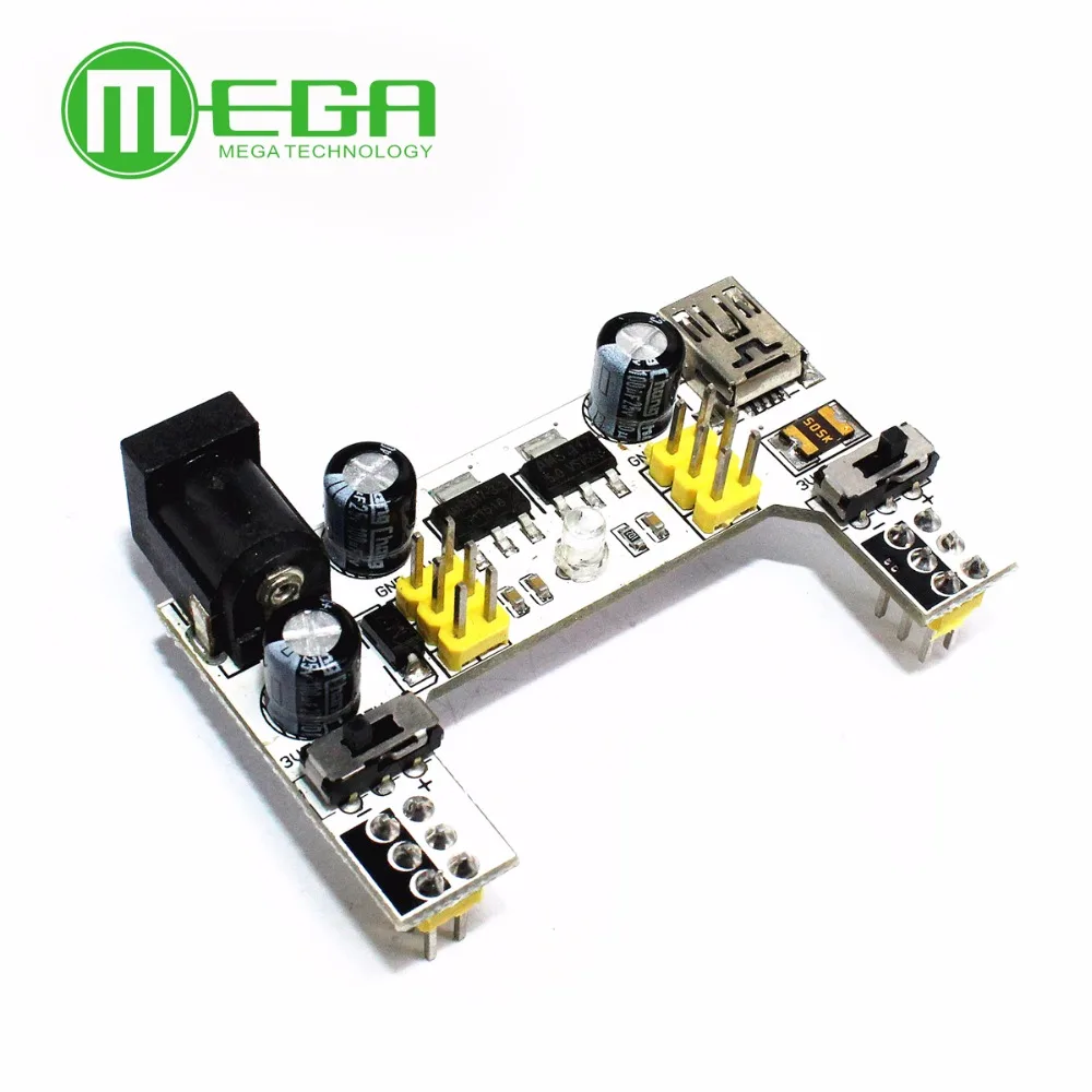 1pcs MB102 Mini USB Interface Breadboard Power Supply Module MB-102 Module For Arduino White DC 7-12V 2 Channel Board
1pcs MB102 Mini USB Interface Breadboard Power Supply Module MB-102 Module For Arduino White DC 7-12V 2 Channel Board
