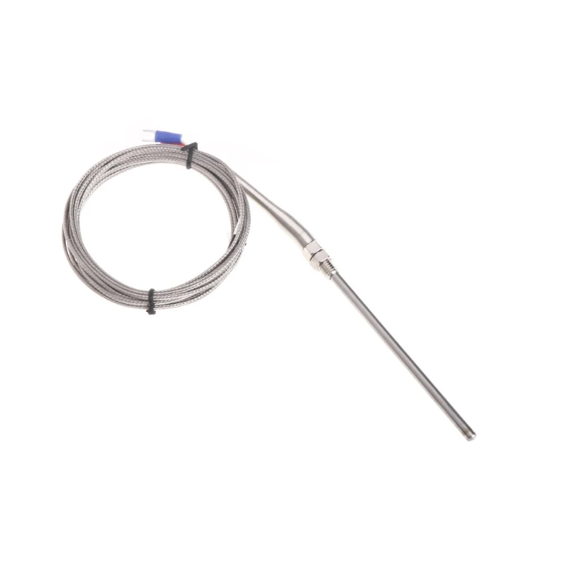 3meter/10ft High Temperature K type 100mm Probe Sensor Stainless Steel Thermocouple
3meter/10ft High Temperature K type 100mm Probe Sensor Stainless Steel Thermocouple
