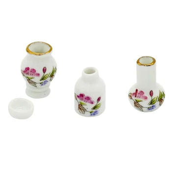 dollhouse miniature 4pcs Mini Flower Pots Miniatures 1/12 Dollhouse Home Room Decor Accessories,White
dollhouse miniature 4pcs Mini Flower Pots Miniatures 1/12 Dollhouse Home Room Decor Accessories,White