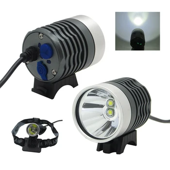 10pcs/lot 1450LM Dual CREE XM-L2 LED Headlight Bicycle Front Bar Light with 18650 Battery Pack Headstrap Charger Tail Switch
10pcs/lot 1450LM Dual CREE XM-L2 LED Headlight Bicycle Front Bar Light with 18650 Battery Pack Headstrap Charger Tail Switch