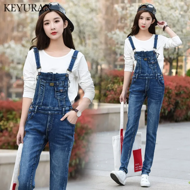 New Fashion Jumpsuit Female Denim Overalls for Women Bodysuit salopette femme Jean Women Ripped elastic Denim Jumpsuits Rompers
New Fashion Jumpsuit Female Denim Overalls for Women Bodysuit salopette femme Jean Women Ripped elastic Denim Jumpsuits Rompers