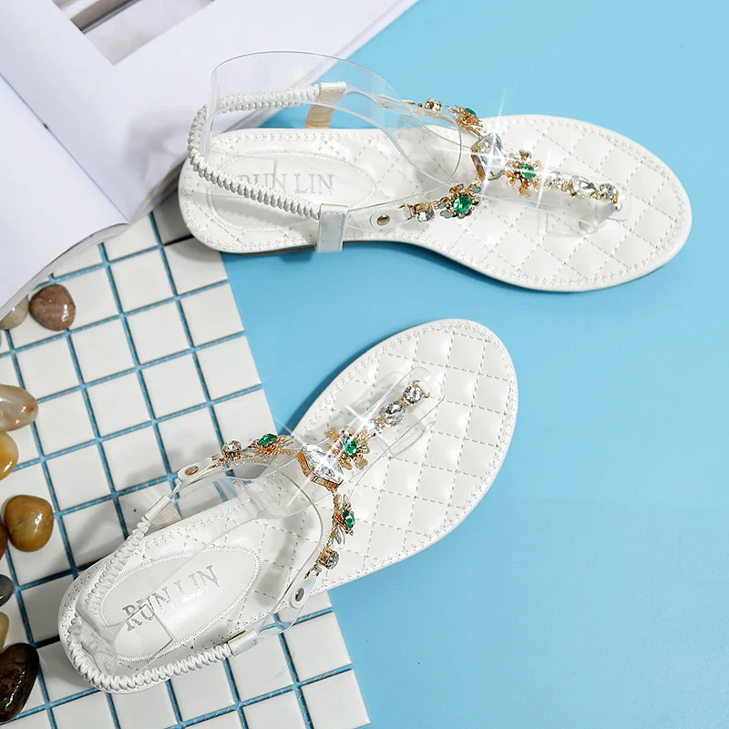 Sandale Femme 2019 White Shoes Woman Fashion Peep Toe Flat Shoes Roman Sandals Ladies Flip Flops Wedges Shoes for Women
Sandale Femme 2019 White Shoes Woman Fashion Peep Toe Flat Shoes Roman Sandals Ladies Flip Flops Wedges Shoes for Women