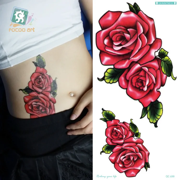 1PC Beauty Make Up Fake Temporary Tattoos Stickers Rose Flowers Arm Shoulder Tattoo Waterproof Women Big Flash Tattoo On Body
1PC Beauty Make Up Fake Temporary Tattoos Stickers Rose Flowers Arm Shoulder Tattoo Waterproof Women Big Flash Tattoo On Body