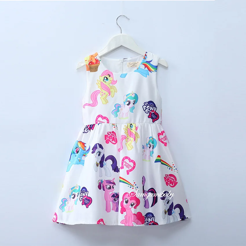 My Baby Girls Dresses Girls Little Pony Dress Cartoon Princess Costume Kids Clothes For 3-8Y Summer Style Children's Clothing
My Baby Girls Dresses Girls Little Pony Dress Cartoon Princess Costume Kids Clothes For 3-8Y Summer Style Children's Clothing