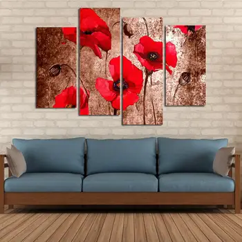 Frameless Poppy Red Flower Print Pictures Oil Painting Canvas Living Room For Home Office Decor
Frameless Poppy Red Flower Print Pictures Oil Painting Canvas Living Room For Home Office Decor