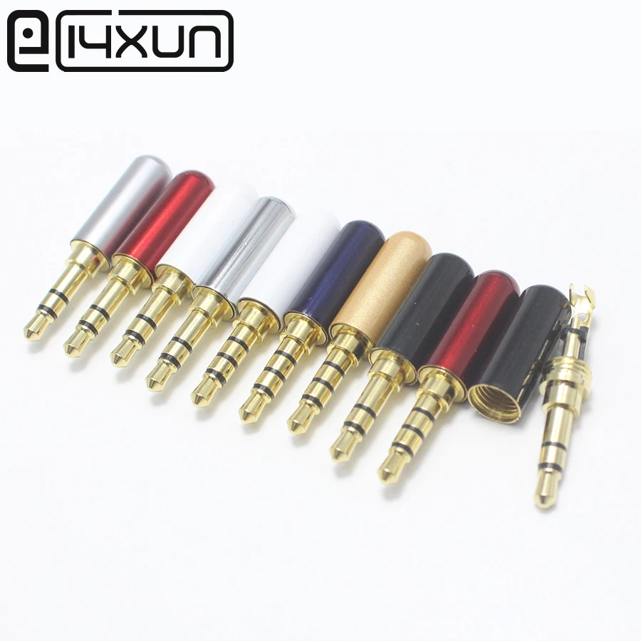EClyxun 2Pcs 3/4 Poles Jack 3.5 RCA Connector 3.5mm Stereo Audio Jack Headset Dual Track Headphone Plug with Wire Clip Adapter
EClyxun 2Pcs 3/4 Poles Jack 3.5 RCA Connector 3.5mm Stereo Audio Jack Headset Dual Track Headphone Plug with Wire Clip Adapter