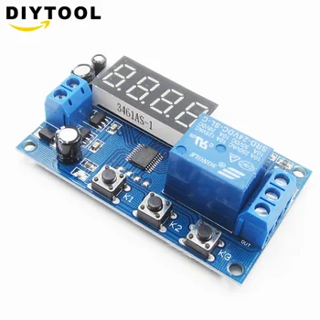 Countdown Time Delay Relay Module DC 24V LED Digital Timer Control Switch PLC Timing Relay Module Anti Reverse Voltage Regulator
Countdown Time Delay Relay Module DC 24V LED Digital Timer Control Switch PLC Timing Relay Module Anti Reverse Voltage Regulator