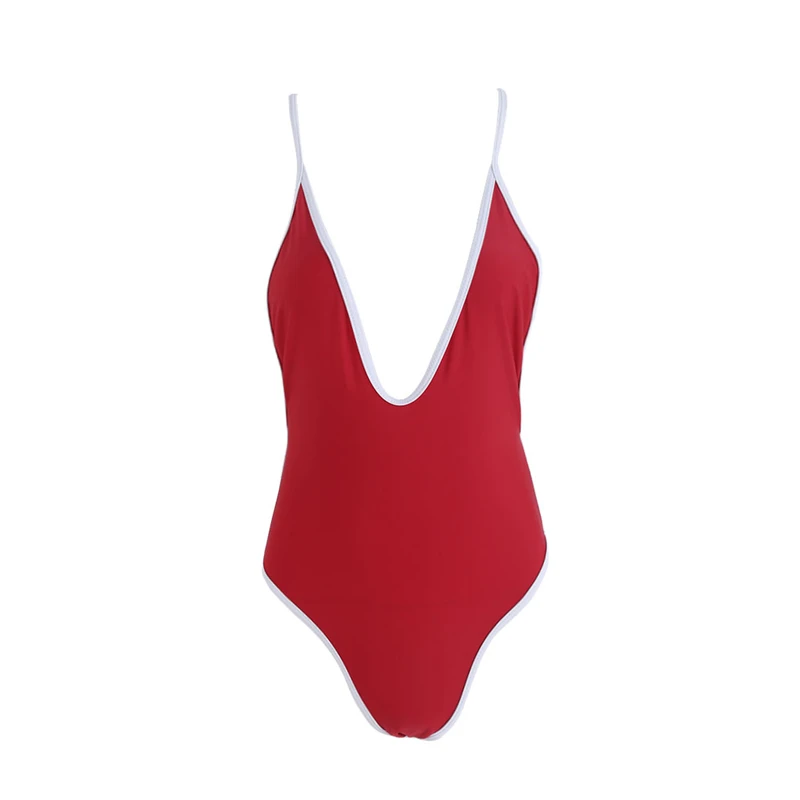 Swimwear Women One Piece Swimsuit High Cut V-neck Monokini Sexy Backless Bathing Suit
Swimwear Women One Piece Swimsuit High Cut V-neck Monokini Sexy Backless Bathing Suit
