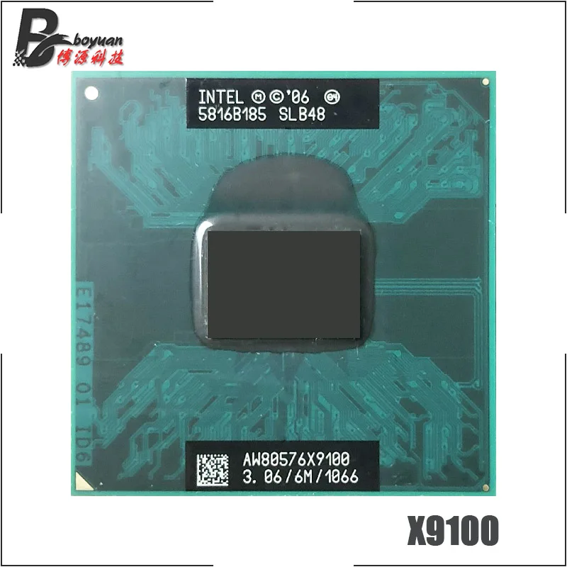 Intel Core 2 Extreme X9100 SLB48 SLGE7 3.0 GHz Dual-Core Dual-Thread CPU Processor 6M 44W Socket P
Intel Core 2 Extreme X9100 SLB48 SLGE7 3.0 GHz Dual-Core Dual-Thread CPU Processor 6M 44W Socket P