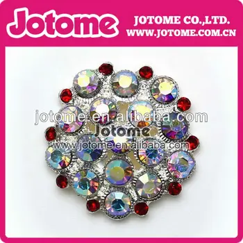 28mm AB Crystal Rhinestone Brooches for Invitation Ribbon Slider Wedding Invitation card
28mm AB Crystal Rhinestone Brooches for Invitation Ribbon Slider Wedding Invitation card