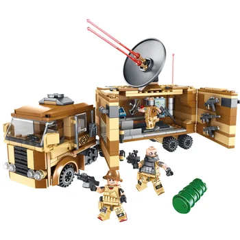 Series Blocks Set Compatible With Lepining Technic War Communication Vehicle Modle Mini Action Figures Bricks Toys
Series Blocks Set Compatible With Lepining Technic War Communication Vehicle Modle Mini Action Figures Bricks Toys