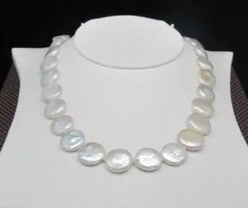 free shipping >>>>HOT SELL Hot Huge AAA 14-15mm south sea white coin pearl necklace 17" 14K GOLD CLASP
free shipping >>>>HOT SELL Hot Huge AAA 14-15mm south sea white coin pearl necklace 17" 14K GOLD CLASP