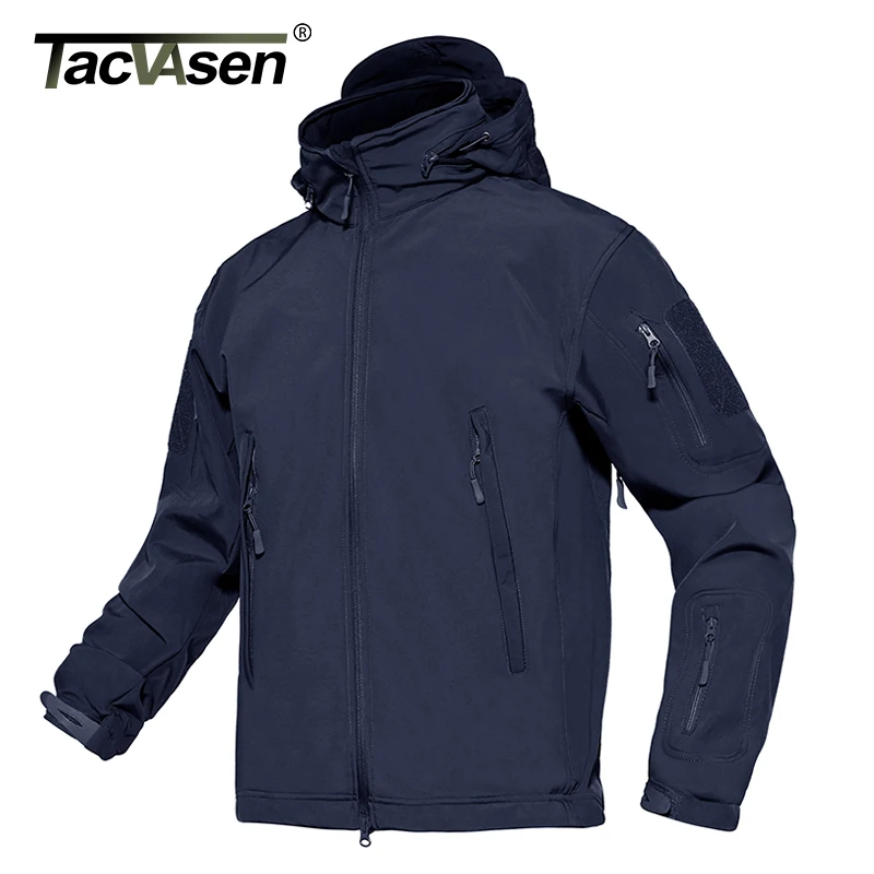 TACVASEN Winter Men Jacket Coat Waterproof Tactical Jacket Military Soft Shell Hunt Jacket Removable Hooded Windbreaker Outwear
TACVASEN Winter Men Jacket Coat Waterproof Tactical Jacket Military Soft Shell Hunt Jacket Removable Hooded Windbreaker Outwear