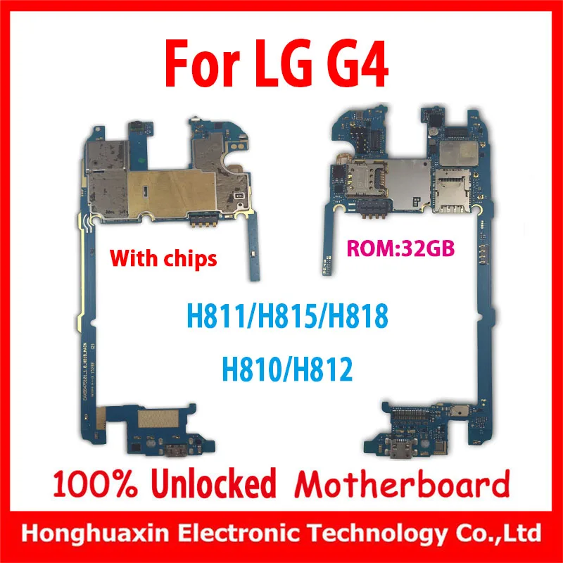 100% original Motherboard for LG G4 H810 H812 H815 mainboard unlocked Logic circuit board 32GB version Android system
100% original Motherboard for LG G4 H810 H812 H815 mainboard unlocked Logic circuit board 32GB version Android system