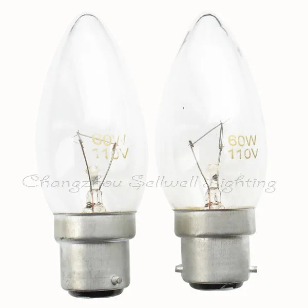 

Miniature light 110v 60w b22 A423 GREAT 10pcs sellwell lighting