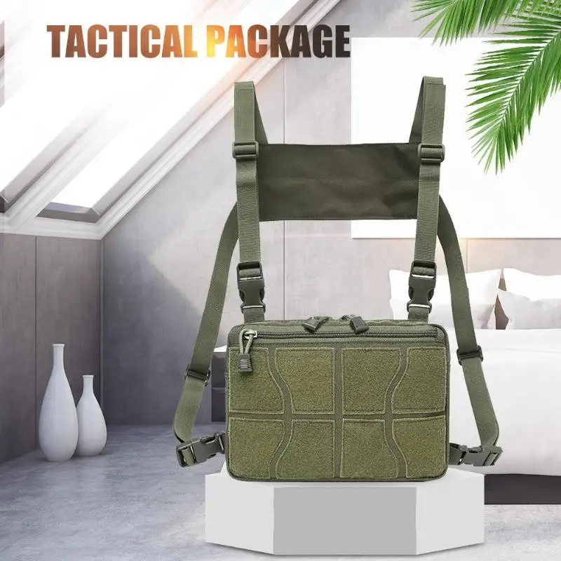 Nylon Adjustable Chest Rig Waist Bag Hip Hop Cross Shoulder Bag Outdoor Men Women New Characteristic Outdoor Bags
Nylon Adjustable Chest Rig Waist Bag Hip Hop Cross Shoulder Bag Outdoor Men Women New Characteristic Outdoor Bags
