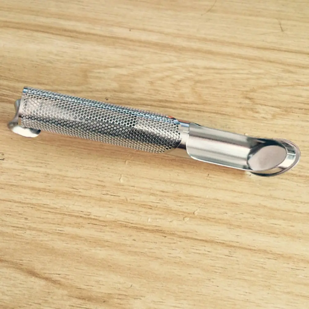 Curved Handle 304 Stainless Steel Tea Tube Pipe-Shaped Tea Compartment Tea Strainer Tea Strainer
Curved Handle 304 Stainless Steel Tea Tube Pipe-Shaped Tea Compartment Tea Strainer Tea Strainer