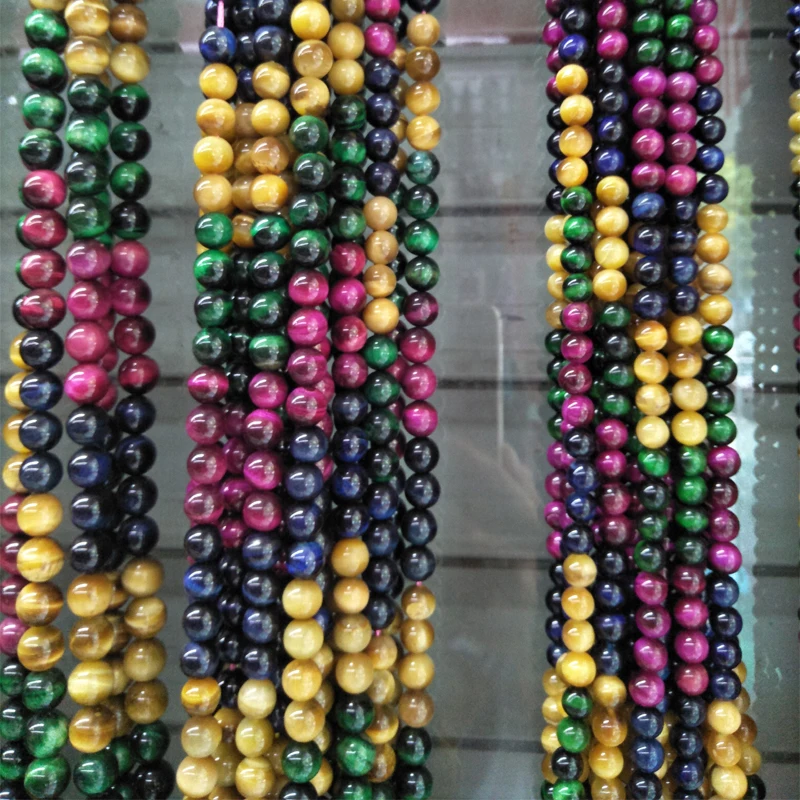 Good Quality Colorful Tiger Eye Stone Beads Mixed Colors Round Loose Beads DIY Jewelry Bracelet Bead 4mm 6 mm 8 mm 10mm 12 mm
Good Quality Colorful Tiger Eye Stone Beads Mixed Colors Round Loose Beads DIY Jewelry Bracelet Bead 4mm 6 mm 8 mm 10mm 12 mm