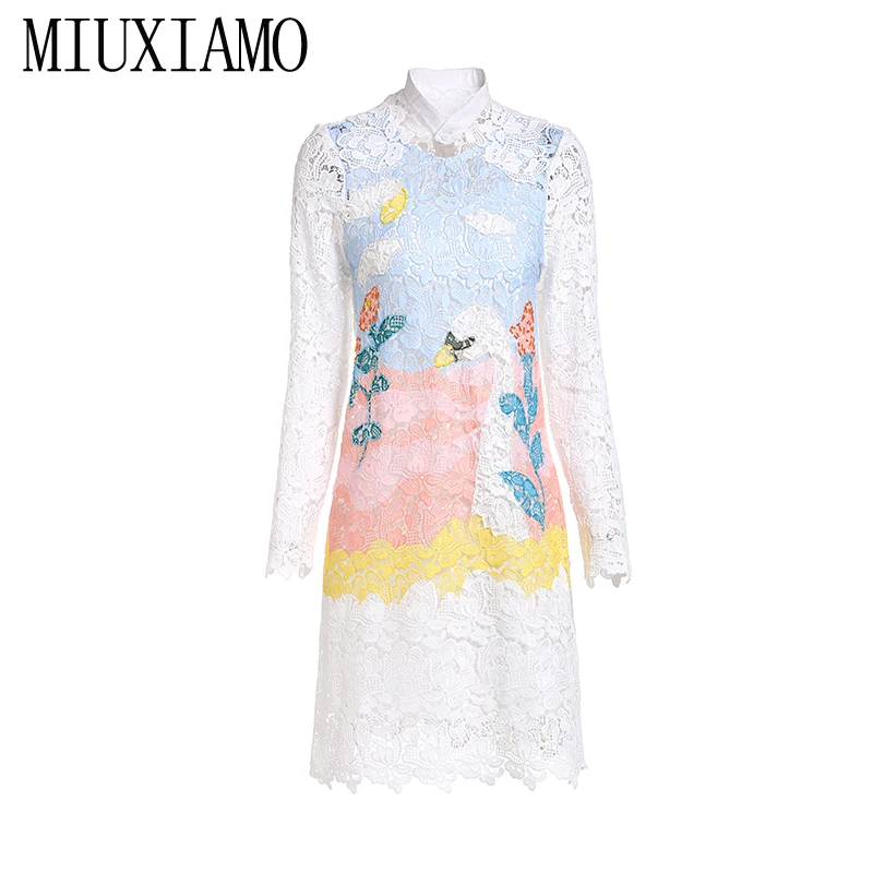MIUXIMAO High Quality 2019 Summer&Spring Dress Diamonds Newest Floral Print Eleghant Casual Dress Women vestido
MIUXIMAO High Quality 2019 Summer&Spring Dress Diamonds Newest Floral Print Eleghant Casual Dress Women vestido